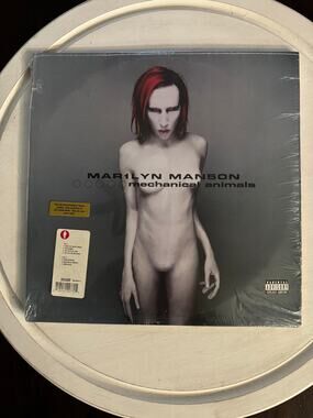 MARILYN MANSON - MECHANICAL ANIMALS - ORIGINAL 1998 FACTORY SEALED VINYL 2 LP